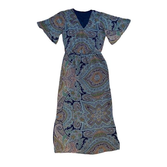 Summer Dress Esprit Paisley Pattern - Picture 1 of 5